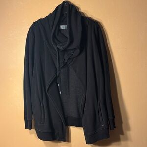 Athleta Sweater with Draped Snap Collar GUC